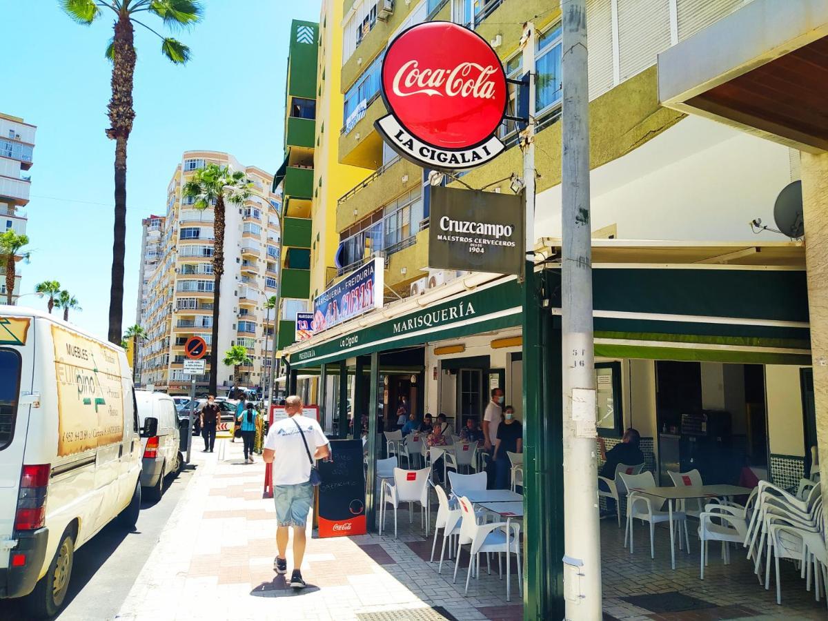 Recién reformado, Fire Stick Amazon, Wifi, 2 pers, Céntrico, 20 m Playa Apartamento Torremolinos Exterior foto